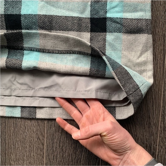 NWT Talbots Plaid A-Line Skirt - Picture 8 of 8